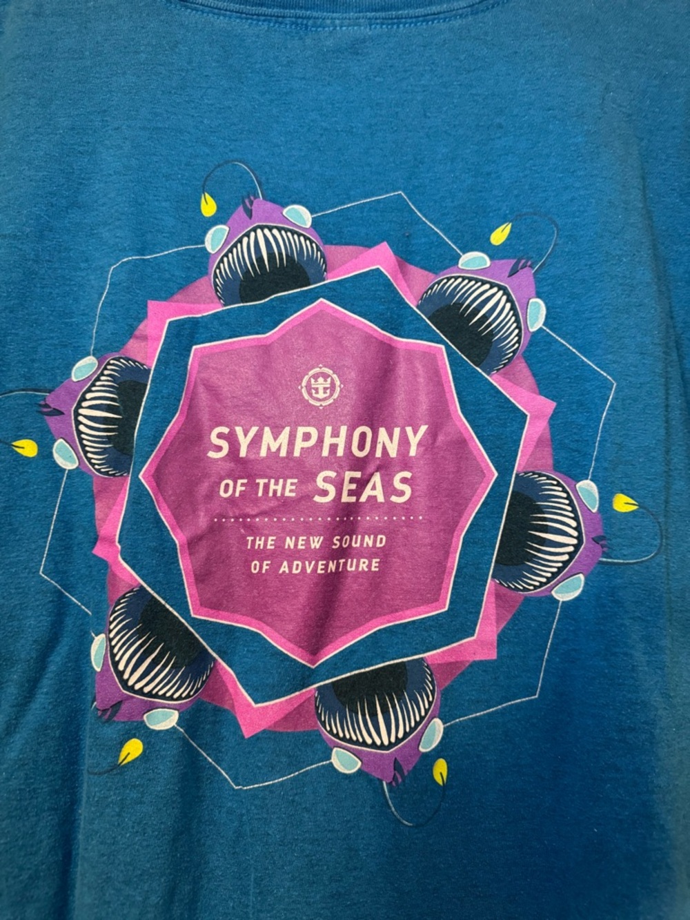 Royal Caribbean Symphony of the Seas Spring 2018 Short-Sleeve Crew T-Shirt 2XL